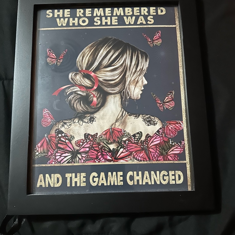 Inspirational Butterfly Art Print